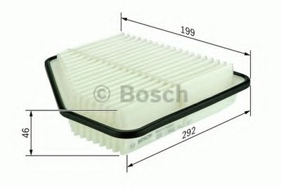 For BOSCH F 026 400 159 AIR FILTER