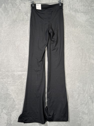 Nike Pants Womens XS Black Flare Mid Rise Tight Fit DQ6616-010 Athletic Yoga Gym - Picture 6 of 10