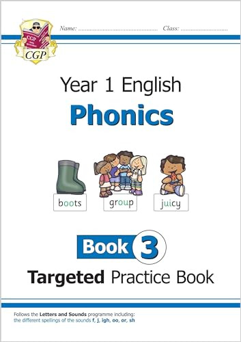 KS1 English Targeted Practice Book: Phonics - Year 1 Book 3 by CGP Books... - Image 6