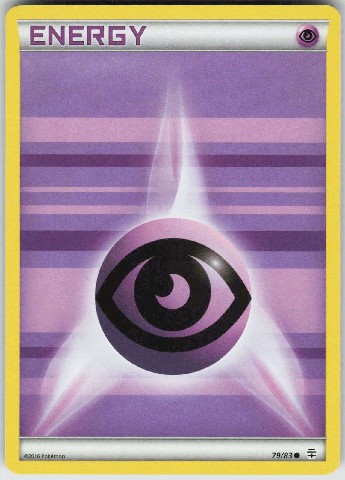 Pokemon Psychic Energy 79/83 Generations Common NM