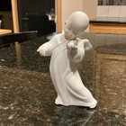 LLADRO Porcelain Matte Figurine Asian Angel Playing Violin #4536 MINT 1977-1984 — photo 6