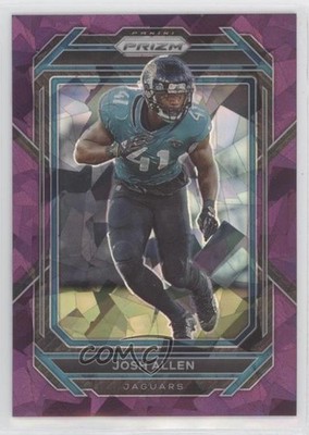 2022 Panini Prizm Purple Ice Prizm 80/225 Josh Hines-Allen Josh Allen #136 rf2