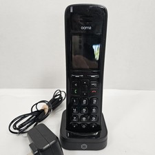 OOMA HD3 Hand Sets TELOHS500 w/ Charging Station  Cord NO BATTERY. TESTED WORKS