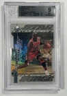 MICHAEL JORDAN BGS 9 1999 UPPER DECK #S1 STAR SURGE LEVEL 1 QUANTUM SILVER /100