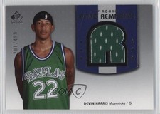 2004-05 SP Signature Edition Rookie Retro Remnants 201/499 Devin Harris #104 0v1