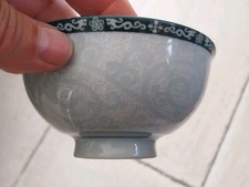 PORCELAINE CHINOISE ANCIENNE 2 BOLS A RIZ EN CELADON A IDENTIFIER PARFAIT ETAT 