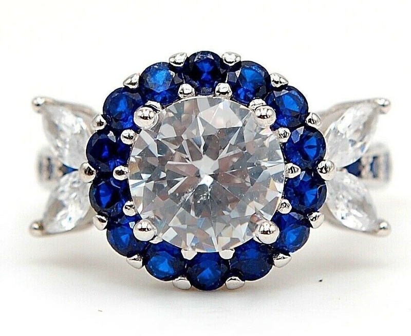 6CT Heat Treated Kyanite 925 Solid Sterling Silver Ring Jewelry Sz 8 U4-6