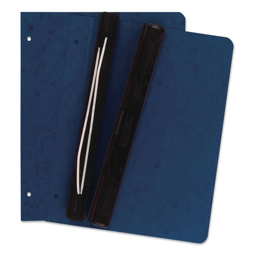 ACCO 55260 11" X 8.5" 6" Tapa 2 Postes Ampliable Colgante Carpeta de Datos - Azul Nuevo Foto 3 de 4