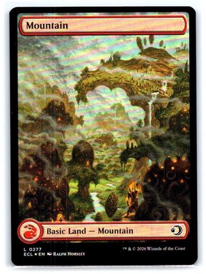 Mountain (0277) Foil L Lorwyn Eclipsed 277 NM