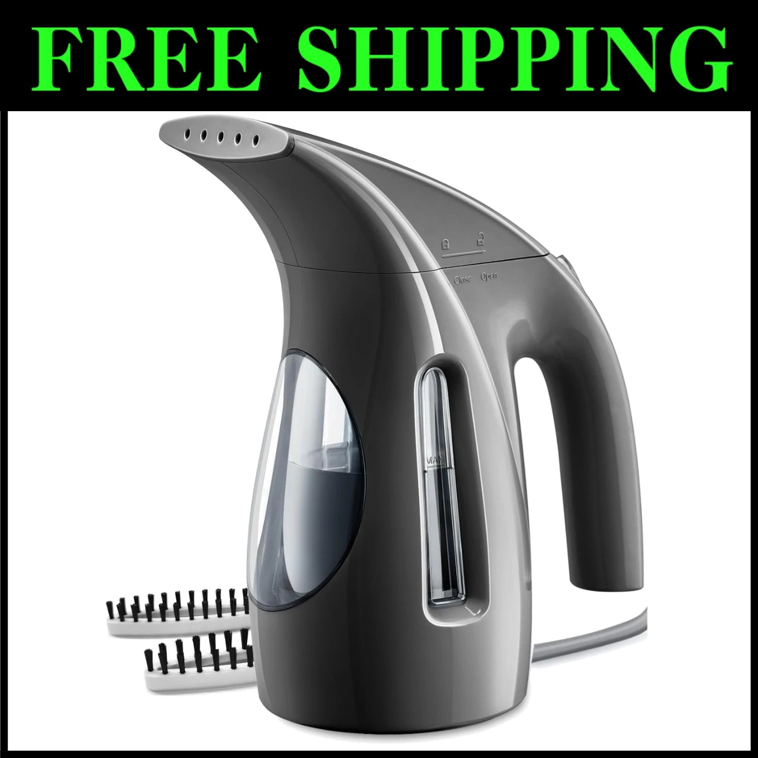 Portable Steamer, Strong Penetrating Steam, 240ml