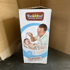 Yookidoo Elephant Baby Shower Baby Bathing Accessory Gray Pink