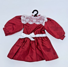 American Girl Samantha's Cranberry Party Dress For 18" Doll