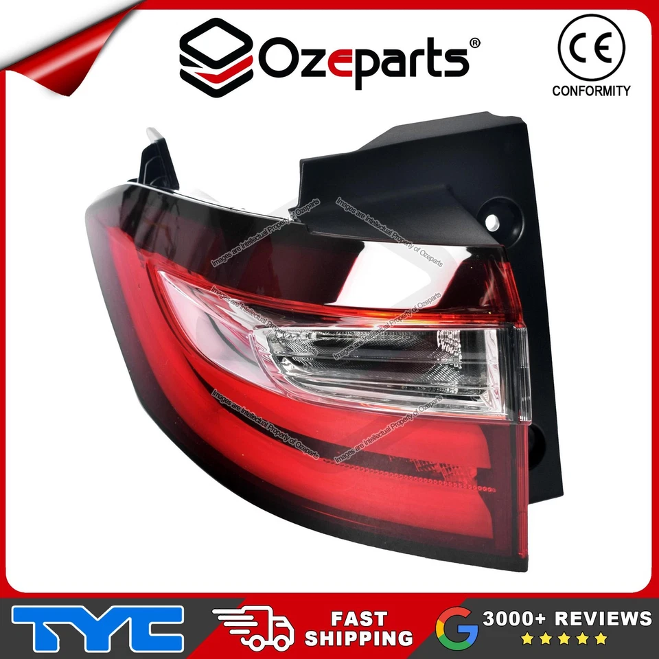 LH Left Hand Outer Tail Light Rear Lamp LED For Honda Odyssey RC 2014~2020 - Image 2 of 4