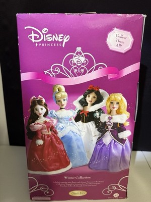 Disney Princess Snow White Winter Collection Porcelain Doll Brass