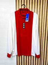 Ajax Amsterdam Jersey Anniversary 125th Soccer Football Shirt Men Adidas Size S