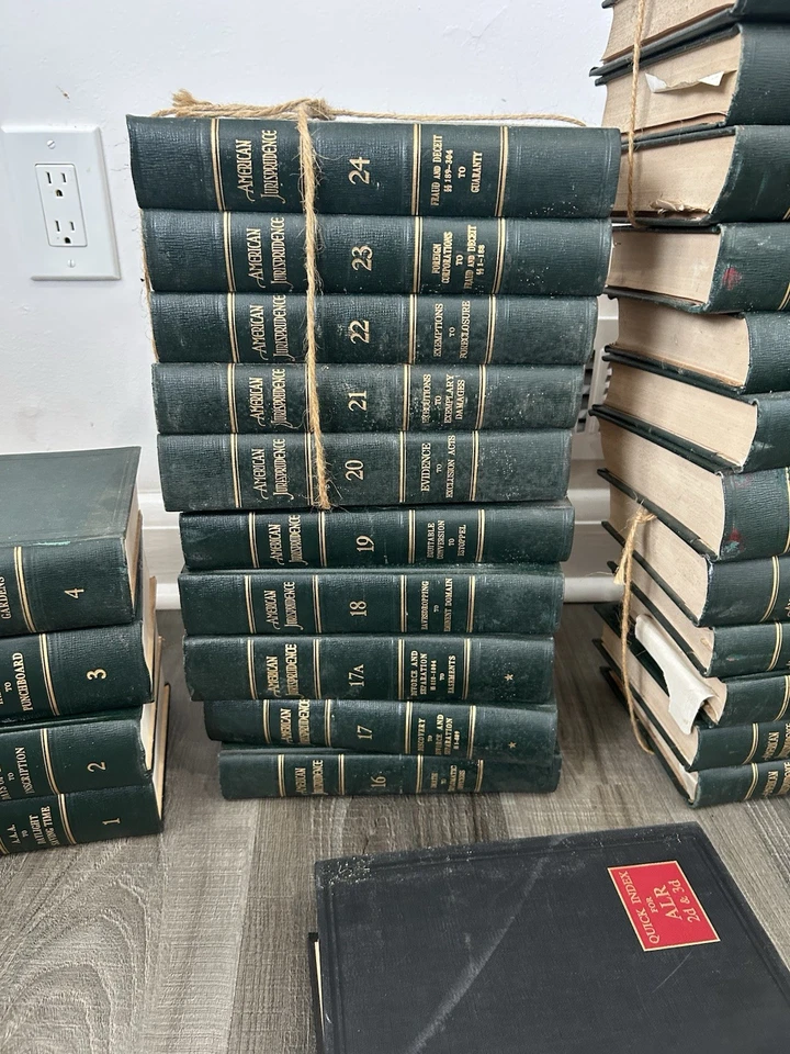 American Jurisprudence 2d 46 Volumes + 4 General Indexes + Quick Index - Image 3 of 4