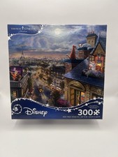 Disney Thomas Kinkade Aristocats Love Under The Moon 300 PC Puzzle Ceaco Sealed