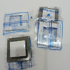Lot de 2 Interrupteurs va-et-vient lumineux Builging electrical avec cadran neuf