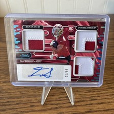  Isaac Guerendo 2024 Panini Absolute Rookie Premiere RPA 31/99 Jersey Match RC