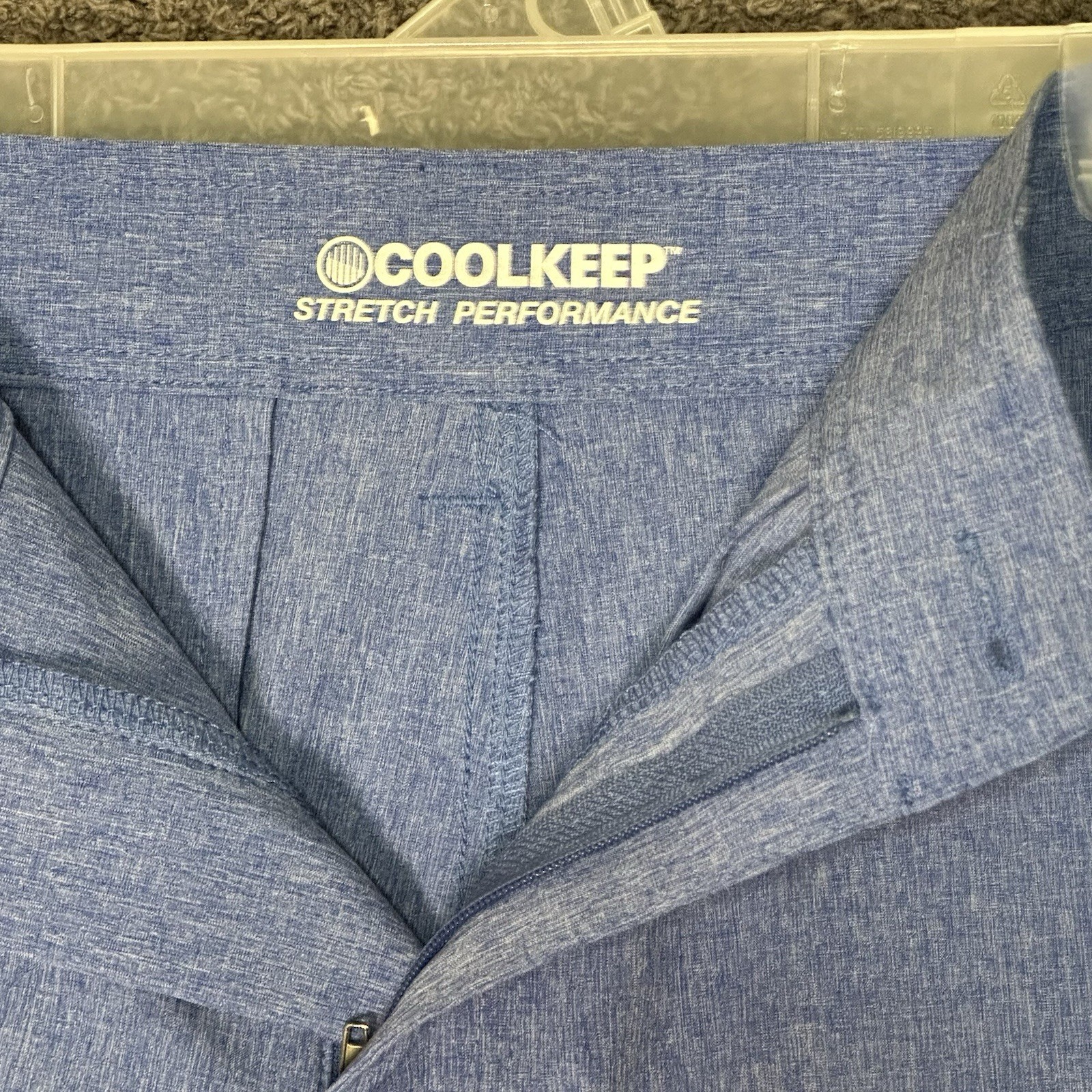 Coolkeep Stretch Performance Golf Chino Shorts Me… - image 2