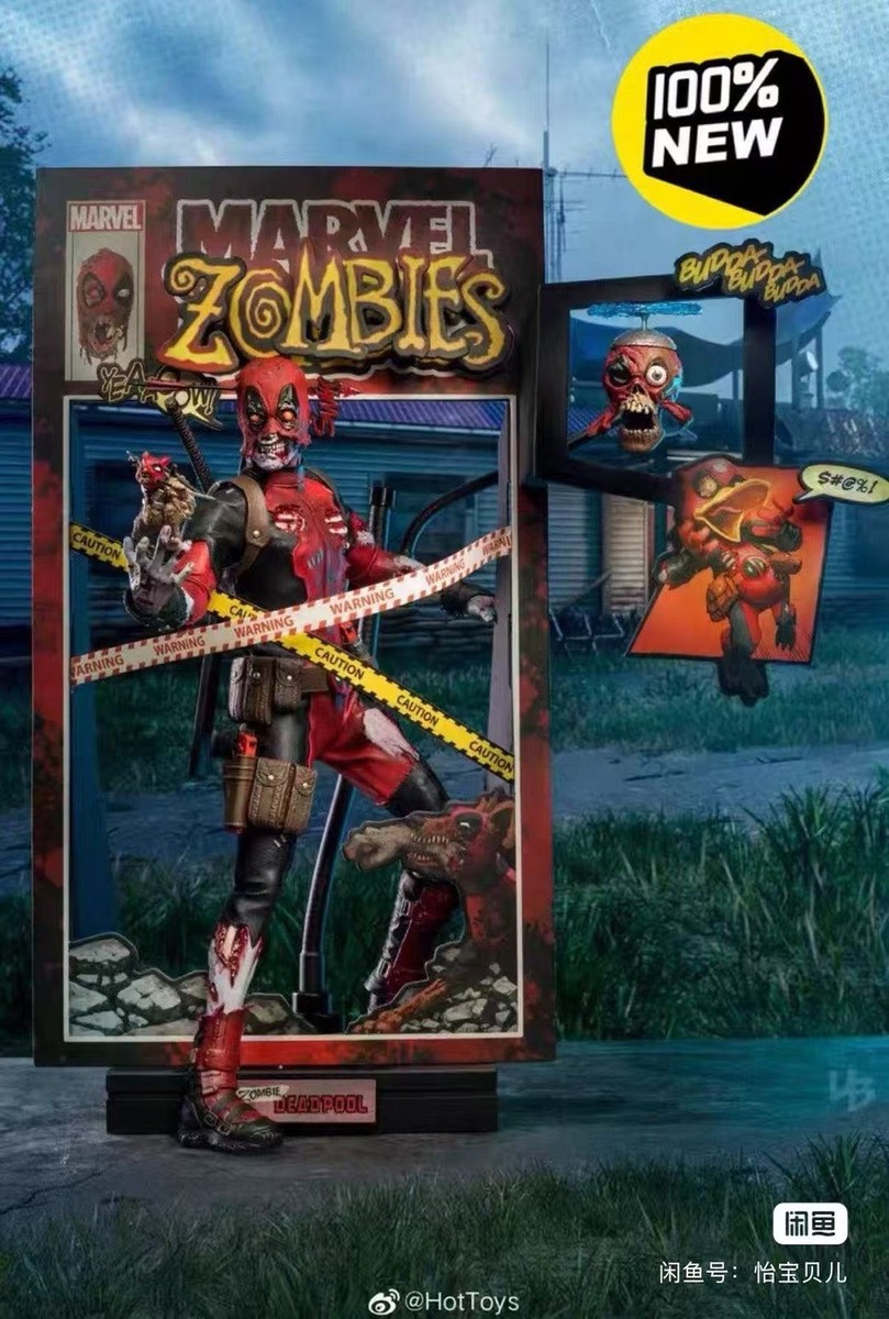 In Stock Hot Toys CMS06 Marvel Zombies Zombie Deadpool 1/6 Scale