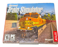 Microsoft Atari Train Railroad Engineer Simulator PC CD-ROM Game 2001 Sealed