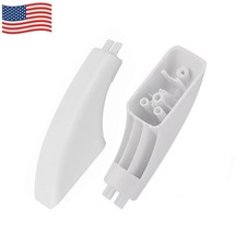 2x White Oven Door Handle End Cap For GE Range Stove WB7T10144 WB07K10043