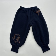 Sweatpants Youth Boys Size S Blue Logo Embroidered .#37186
