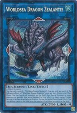 Yugioh Worldsea Dragon Zealantis - RA04-EN082 - Secret Rare - 1st Edition Near