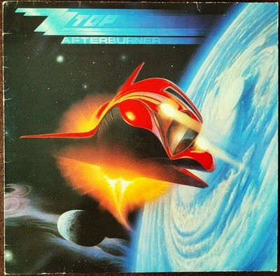 LP 12'' Pop Rock: ZZ Top, Afterburner - Planet of Woman, Delirious, Sleeping Bag