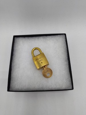 Vintage Louis Vuitton Brass Padlock #225 with Key   Paris Made   Authentic Luxe