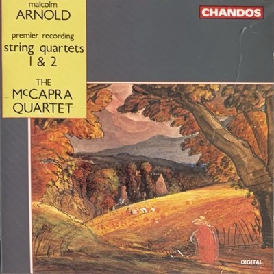 MALCOLM ARNOLD MCCAPRA QUARTET - Arnold: String Quartets 1 And 2 (CD, 1992 Chand