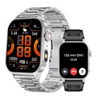 Smart Watch for Men 2.01 HD Screen Health Fitness Tracker Heart Rate Waterproof