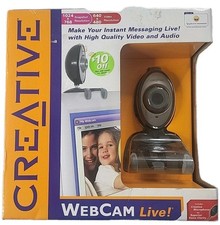 Creative WebCam Live VF0050 for Windows XP with CD Software  Guide  Cable F25