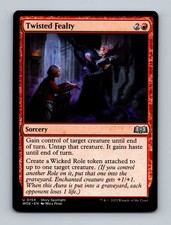 Twisted Fealty Wilds of Eldraine Non-Foil MTG NM