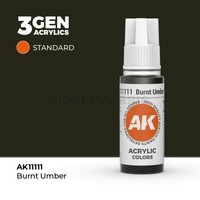 AK AK11111 Burnt Umber 17 Ml Modellbaufarbe