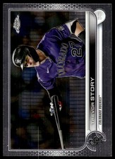 Trevor Story 2022 Topps Chrome Sonic #27 Rockies MLB READ FREE SHIP AutographDen