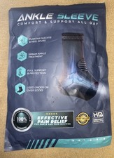 Foot  Ankle Brace Socks for Sprained Ankle Compression Sleeve SIZE L 