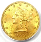 1892-S Liberty Gold Eagle $10 Coin - Certified PCGS MS63 (BU UNC) - $3,350 Value