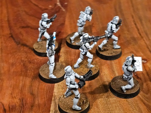Star Wars Legion FFG Republic Clone Troopers sehr gut bemalt x7 Proxies JK035 - Bild 7 von 24