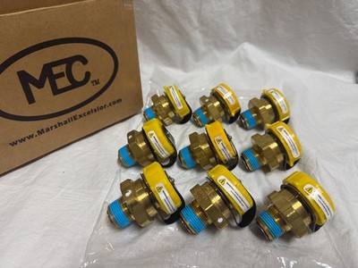 Lot 9 Marshall Excelsior ME601-6 PROPANE TANK FILL VALVE 1-3/4'' ACME x 3/4'' MNPT
