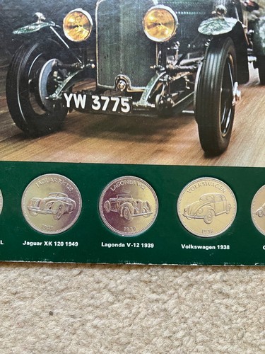 Vintage 70er Jahre Shell Historic Cars Münzsammlung - 20 Stück - Bild 3 von 9