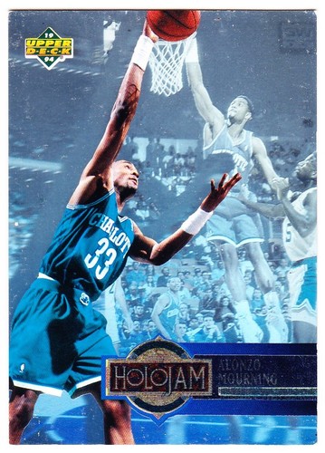1993-94 Upper Deck Alonzo Mourning Holojam Charlotte Hornets #H3