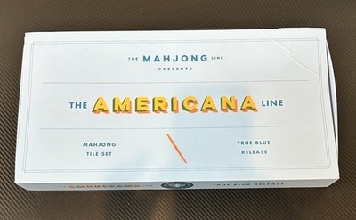 Mahjong Line Presents The Americana Line True Blue Release *see Description* NEW