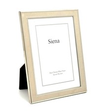 Beaded Silver Picture Frame, Tarnish Resistant Finish, Perfect Photo Frame fo...