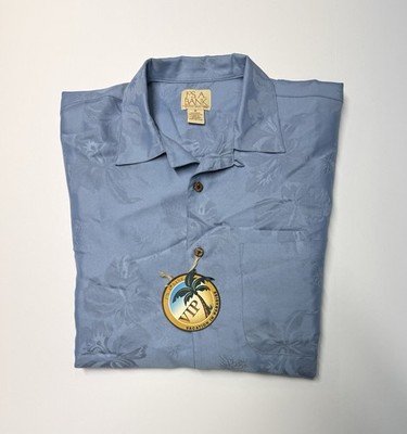 Jos.A. Bank VIP Vacation in Paradise Hawaiian Shirt   Printed Mens Size M NWT