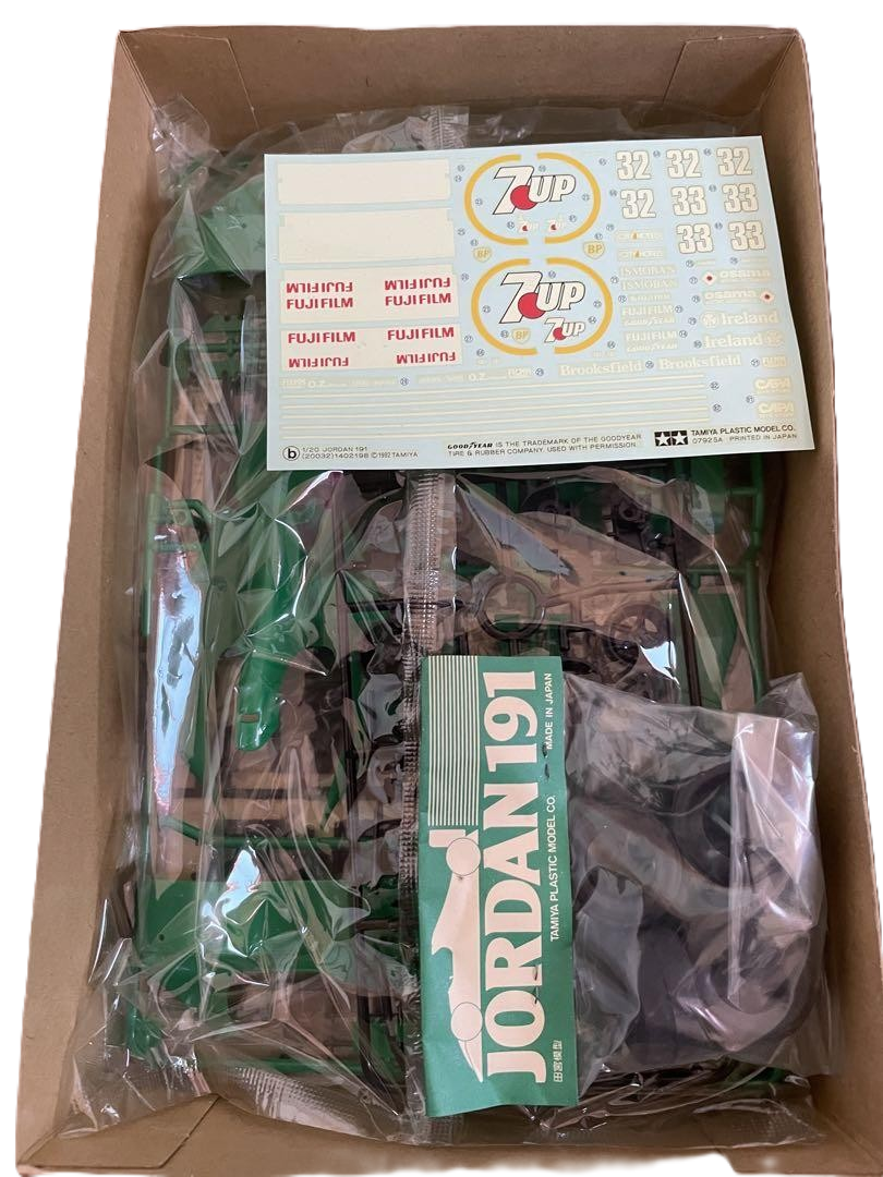 Tamiya Jordan 191 1/20 1991 Grand Prix Collection Series No.32