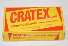 New Box of 100 Cratex 11C 3/8" Max Bullet Bob Shape Rubberized Abrasives Point