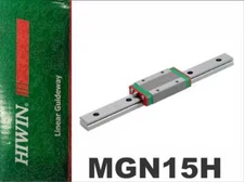 New Hiwin MGN15H Linear Guides MGN Series Linear Bearings / 60mm to 1980mm Long