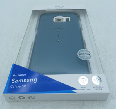 WHITE DIAMONDS Samsung Galaxy S6 Handyhülle Trinity Black Swarovski. PC276